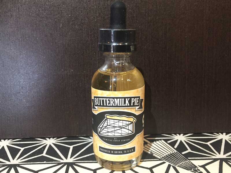 US Vape E-Liquid ButterMILK PIE 60oml �o�^�[�~���N�p�C by Primitive Vapor �v���~�e�B�u�x�C�p�[