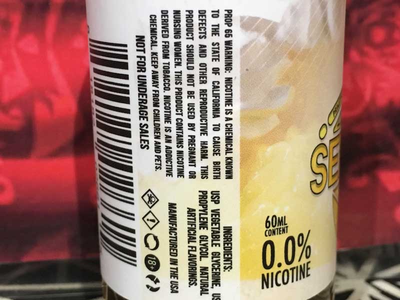 US E-Liquid Serenity 60ml by Primitive Vapor �v���~�e�B�u�x�C�p�[ �Z���j�e�B�[�@�������N���[���p�C