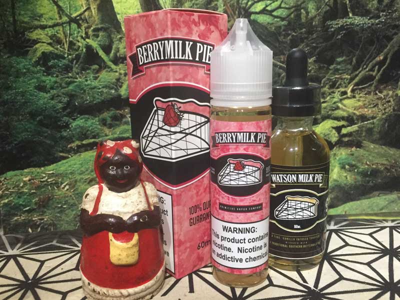 US E-Liquid WATSON MILK PIE 60ml ���g�\�� �~���N�p�C by Primitive Vapor �v���~�e�B�u�x�C�p�[