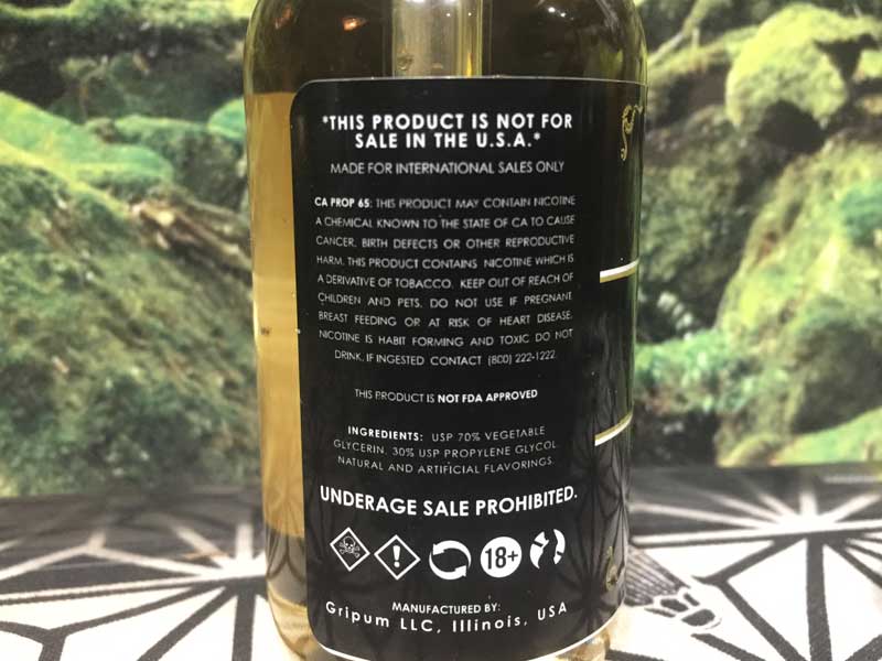 US E-Liquid WATSON MILK PIE 60ml ���g�\�� �~���N�p�C by Primitive Vapor �v���~�e�B�u�x�C�p�[