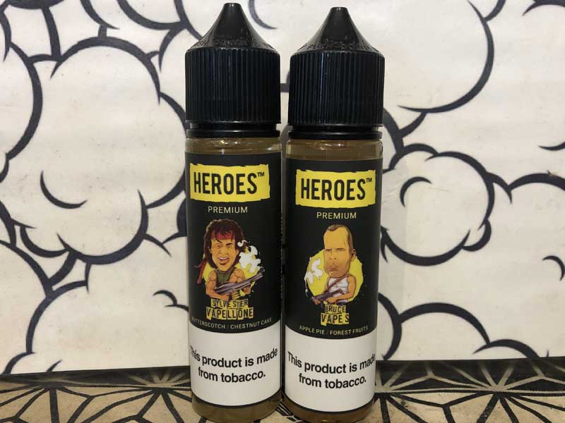 PRO VAPE��HEROS�V���[�Y�́A�q�[���[�I�ȃn���E�b�h�o�D�B�����`�[�t��Vape E���L�b�h