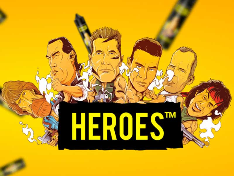 PRO VAPEのHEROSシリーズは、シルベスタースタローン、ブルースウィリスなどのヒーロー的なハリウッド俳優達がモチーフのVape Eリキッド