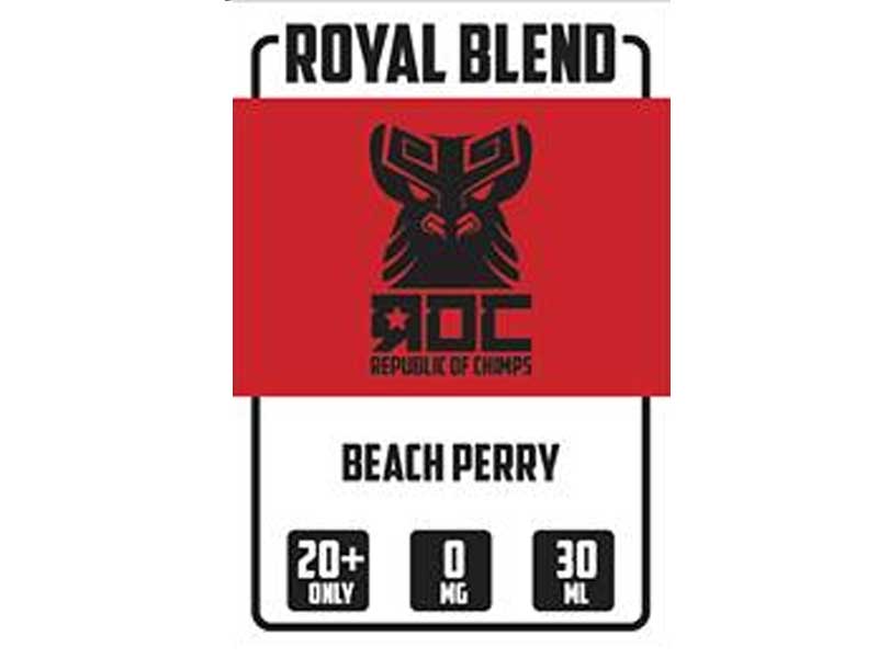 �}���[�V�A�� Vape e���L�b�h ROC(Republic of Chimps) Royal Blend/Beach Perry�X�g���x���[&���n�s�[�`
