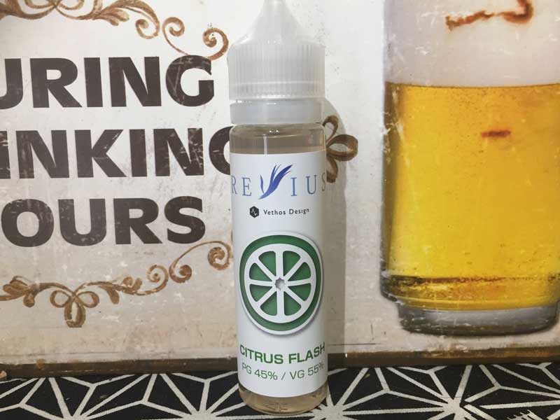 ���{�� Vape E�W���[�XREVIUS by Vethos Design ���r�E�X�@�x�g�X�f�U�C�� Citrus Flash ���k�n�V�g���X