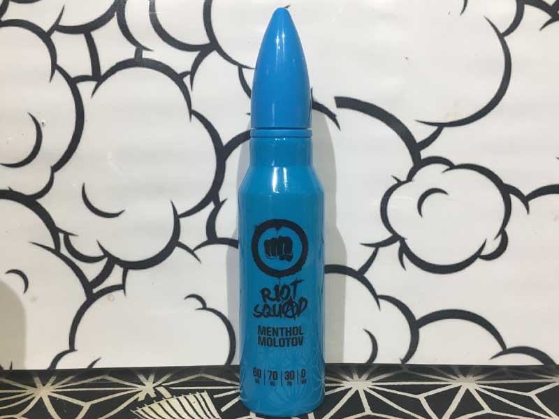 UK���IRiot Squad�AMENTHOL MOLOTOV 60ml ���C�I�b�g�X�J�b�h�A�g���s�J���t���[�cx�����\�[��