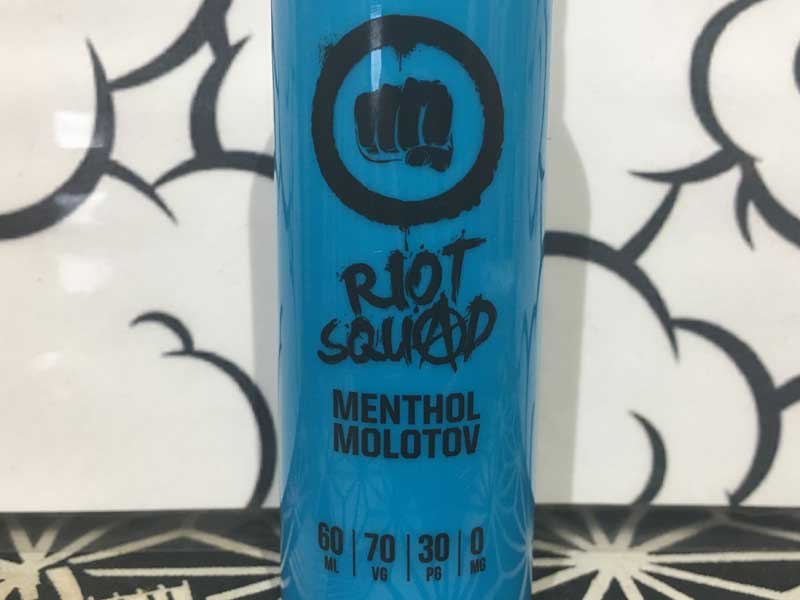 UK���IRiot Squad�AMENTHOL MOLOTOV 60ml ���C�I�b�g�X�J�b�h�A�g���s�J���t���[�cx�����\�[��