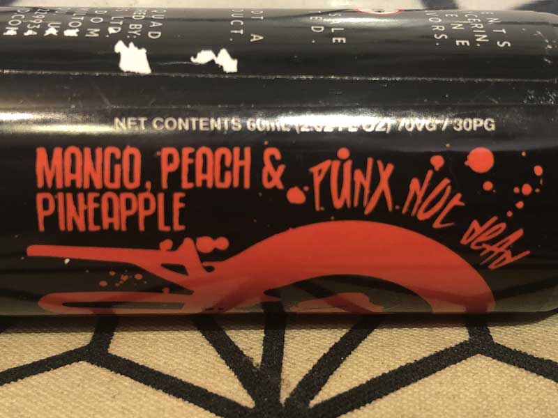 PUNX BY RIOT RIOT SQUAD/Mango�APineapple&Peach�@60ml