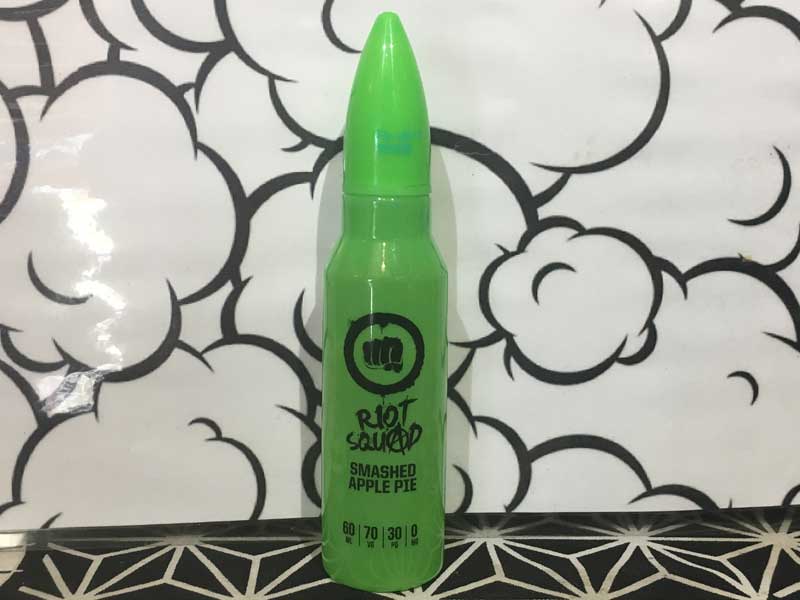 UK���IRiot Squad�ASMASHED APPLE PIE 60ml ���C�I�b�g�X�J�b�h�A�o�^�[�����Ղ� �A�b�v���p�C