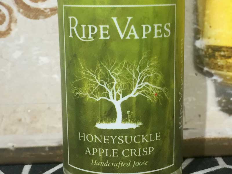 RIPE VAPES Honey Suckle Apple Crisp 30ml ��񂲂��n�`�~�c���N���X�s�[�V���A��