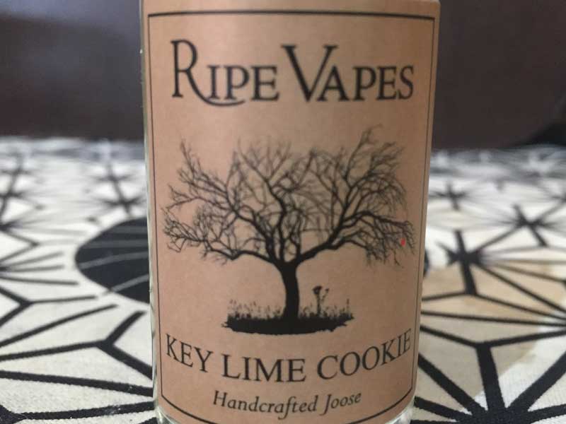 US Vape e���L�b�h RIPE VAPES Key Lime Cookie 30ml ���C�v�׃C�v�X �L�[���C���N�b�L�[ ���C���̎_��x���΂����N�b�L�[
