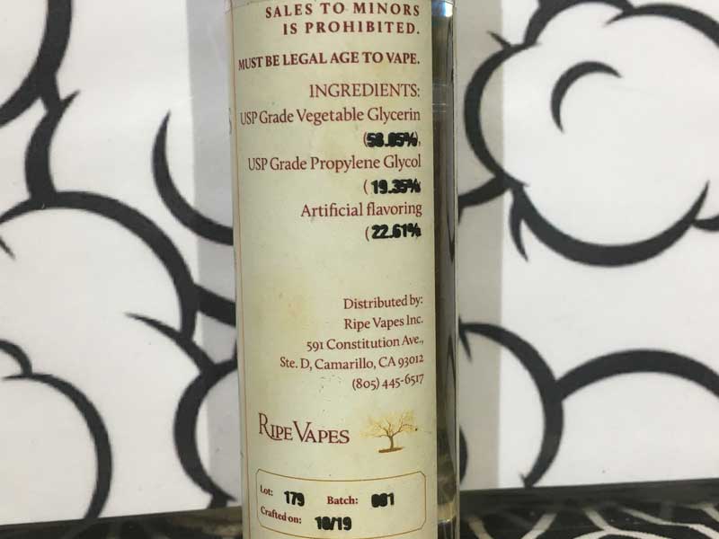 US ���L�b�h RIPE VAPES VCT BlueBerry mint 60ml ���C�v�׃C�v�X �u���[�x���[�~���g