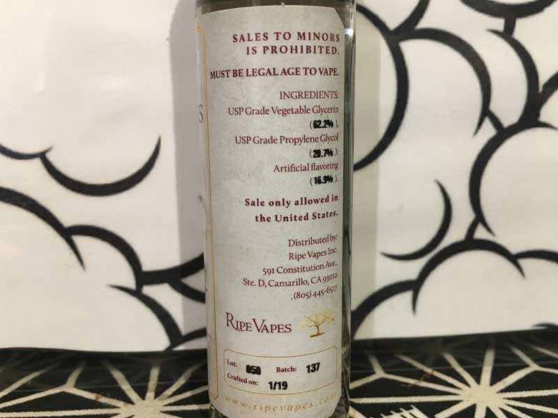 RIPE VAPES VCT LIMITED SERIES /Strawberry 60ml ���C�v�׃C�v�X �o�j���J�X�^�[�hx�X�g���x���[