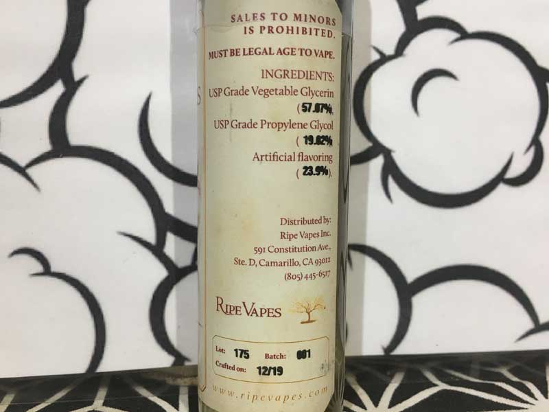 US ���L�b�h RIPE VAPES VCT SWEET ALMOND60ml ���C�v�׃C�v�X �o�j���J�X�^�[�hx�X�B�[�g�A�[�����h