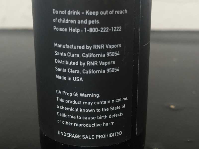 �A�����J�� Vape e���L�b�h RNR Vapors Premium Liquids�AHaze�A�w�C�Y�A�i�b�c�ƃg�����t�̃g�b�s���O