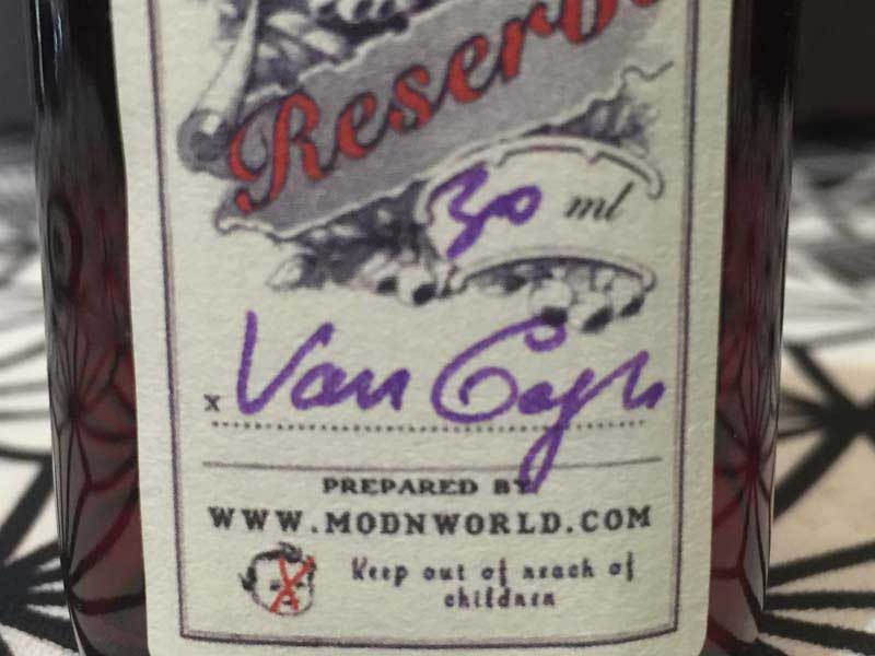 US Vape E-Liquid Tark's Select Reserve�AVan Gogh 30ml�i�Z���N�g���U�[�u ���@���E�S�b�z�j