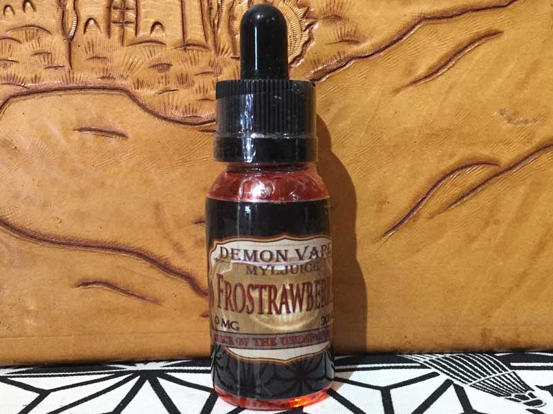 �t�B���s���� Vape e���L�b�hDemon Vape�@FROSTRAWBERRY�A�f�[�����x�C�v�X�g���x���[x �����\�[��