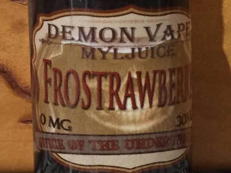 �t�B���s���� Vape e���L�b�hDemon Vape�@FROSTRAWBERRY�A�f�[�����x�C�v�X�g���x���[x �����\�[��