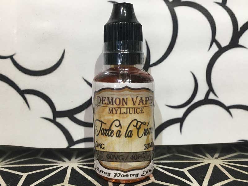 DEMON VAPE Tarte a la Cream 30ml �f�����x�[�v �^���g �A �� �N���[�� 