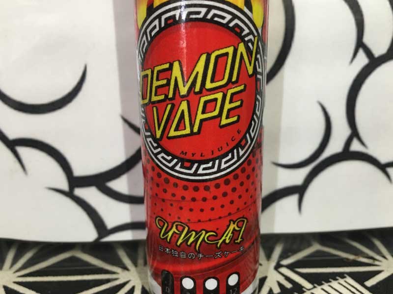 Demon Vape���{���� ���L�b�hUMAI 65ml�A�f�[�����x�C�v ���܂� RY4(�^�o�R) x �`�[�Y�P�[�L 
