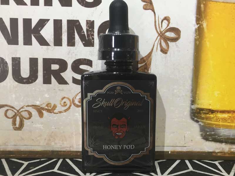 ���{�� e-Liquid Skull Original Honey Pod �A�X�J���I���W�i���A�n�j�[�|�b�h