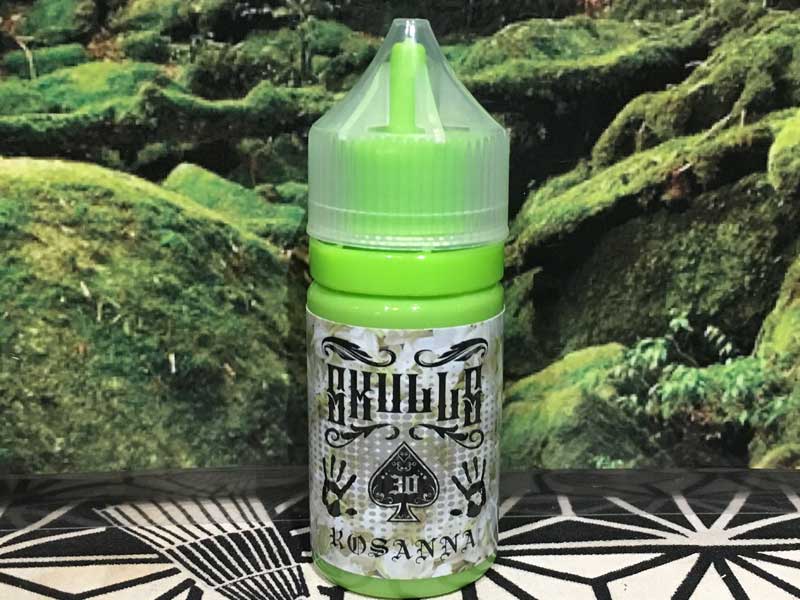 Skull Original/Skulls Rosanna 30ml、スカルズ、ロザーナ、ジャスミンx柑橘系xメンソールフレーバー