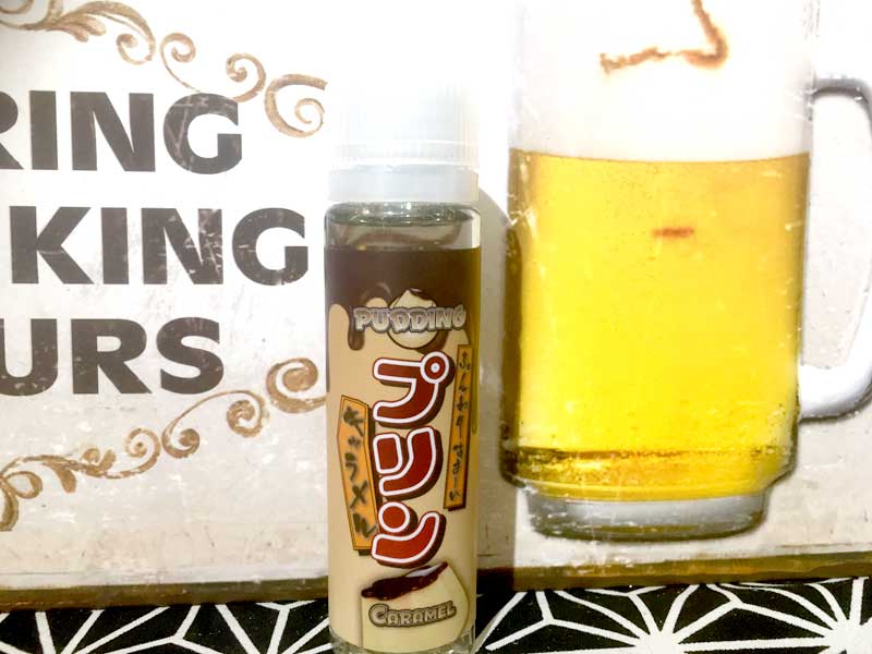 SNAKU Pudding Caramel 60ml�X�i�b�N ���{�̃L���������v������