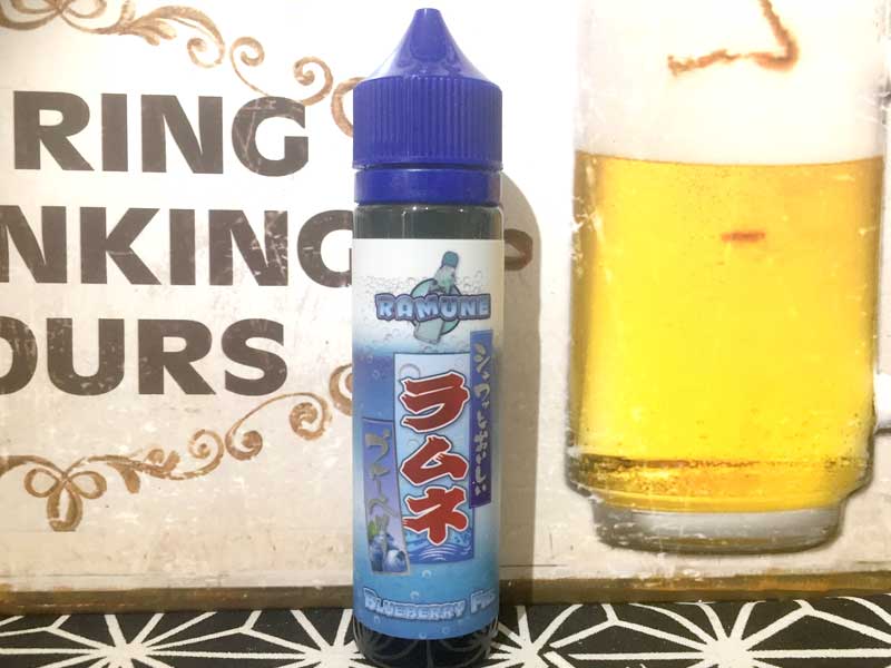 SNAKU Ramune Blueberry Fizz 60ml �u���[�x���[�����l�� ���Y�_