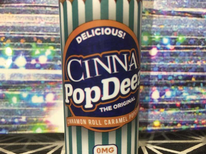 Steep Vapors(�X�e�B�[�v�x�C�p�[�Y)�ACINNA Pop Deez(�V�i�����|�b�v�R�[��)�@�����o�邩�H�I�}�P�t