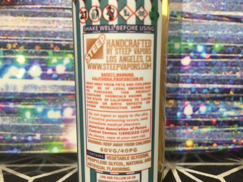 Steep Vapors(�X�e�B�[�v�x�C�p�[�Y)�ACINNA Pop Deez(�V�i�����|�b�v�R�[��)�@�����o�邩�H�I�}�P�t