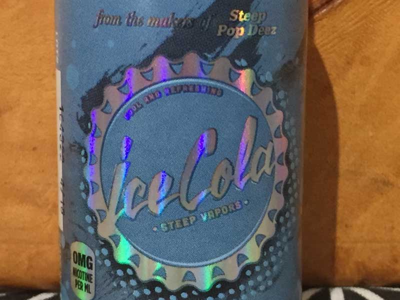 US Vape e-liquid Steep Vapors(�X�e�B�[�v�x�C�p�[�Y)�AIce Cola(�A�C�X�R�[��)�u�����̂���R�[����