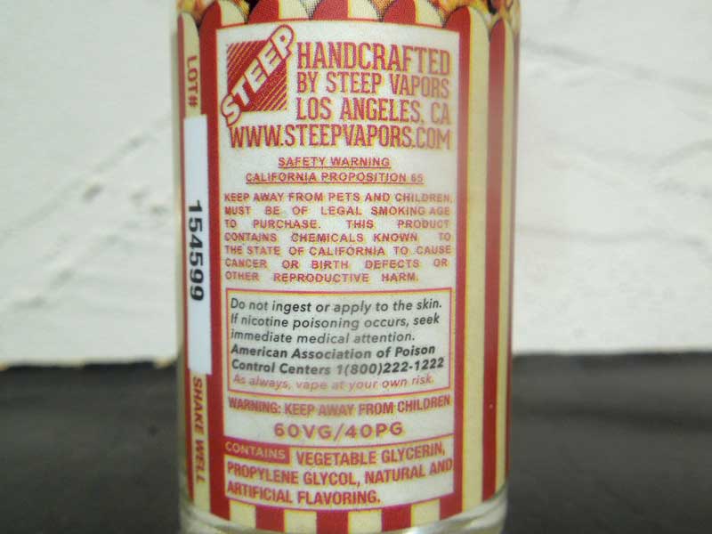 US Vape e-liquid Steep Vapors(�X�e�B�[�v�x�C�p�[�Y)�APop Deez(�|�b�v�f�B�[�Y )�@�����o�邩�H�I�}�P�t