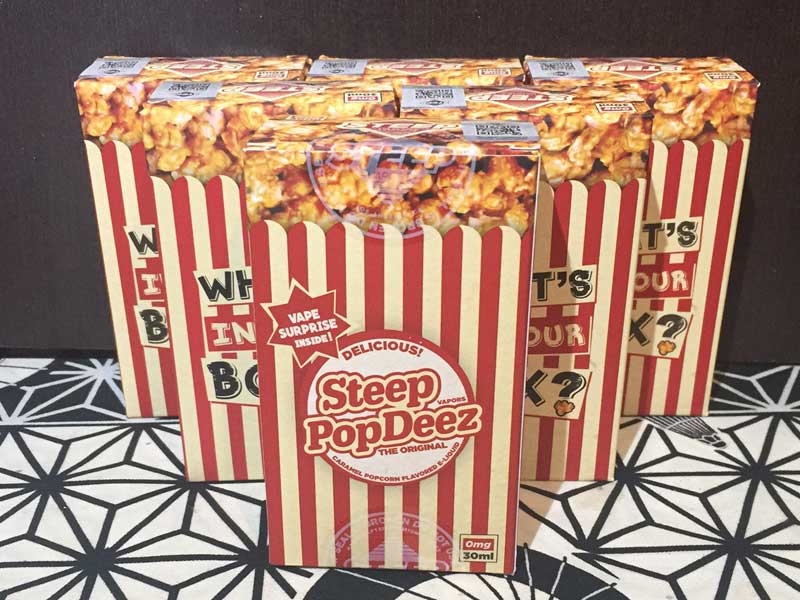 US Vape e-liquid Steep Vapors �������͕\