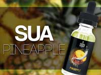 US Vape E-Liquid SUA VAPORS 30ml �����ׂ��V���v����Pineapple �p�C�i�b�v�����̃��L�b�h 
