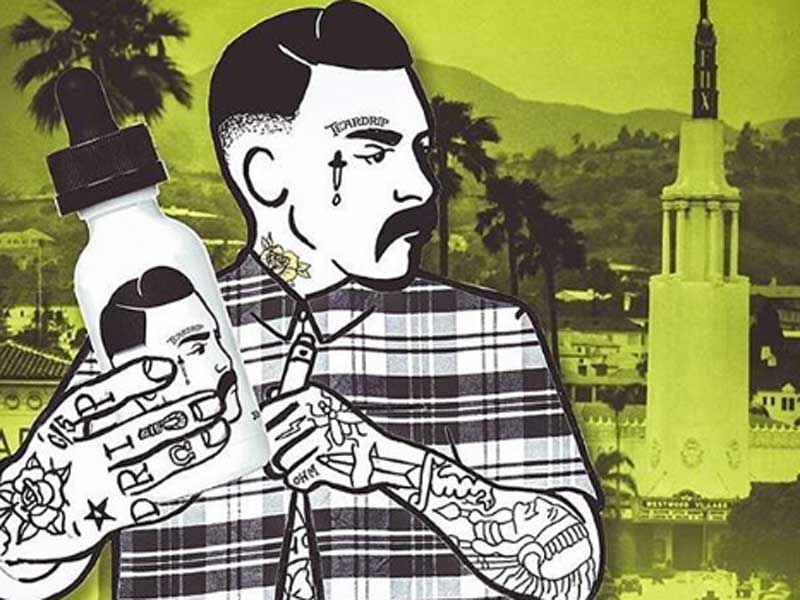 TEARDRIP &nbsp;JUICE CO Cremlon 60ml�N���[���E�u�������ɓY�����}�C���[�������̃t���[�o�[