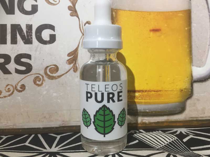 US Liquid TELEOS PURE MENTHOL 30ml �e���I�Y �s���A �����\�[�� 