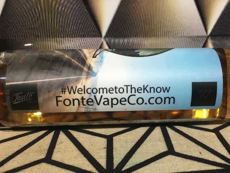 The Know by Fonte Vape 198 Peppermint vanilla bean 60ml �U�E�m�E �o�j���A�C�Xx�y�p�[�~���g