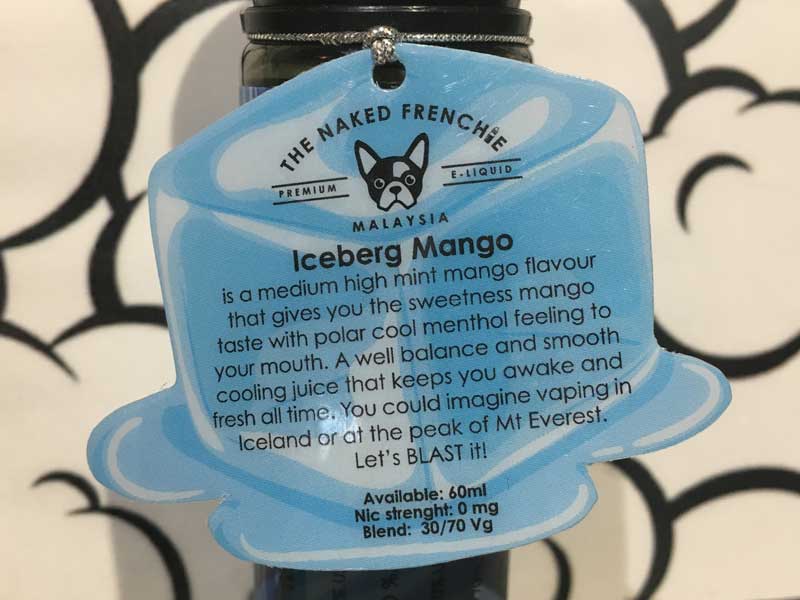 THE NAKED FRENCHIE ICEBERG MANGO 60ml �U �l�C�L�b�h �t�����`�A�C�X�o�[�O �}���S�[�����\�[��