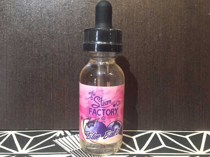 The Steam Factory Blue Ballz 30ml �X�`�[�� �t�@�N�g���[ �u���[�{�[���Y mix�@�Ïn�u���[�x���[x�o�i�i