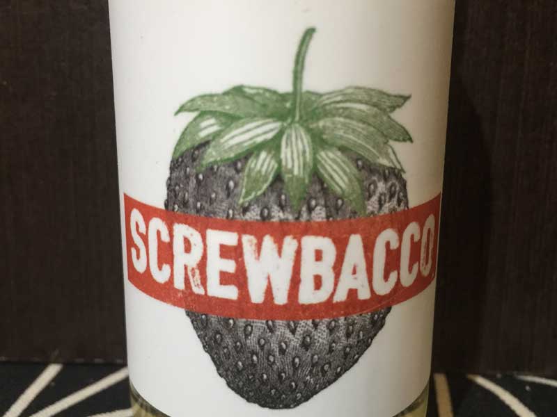 The Steam Factory Screw Bacco 60ml �U �X�`�[�� �t�@�N�g���[ �X�N�����[�o�b�R �C�`�S x �^�o�R �t���[�o�[