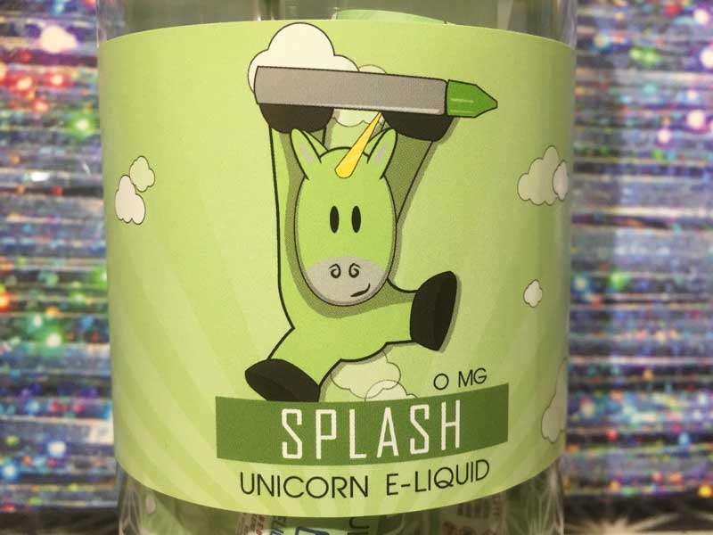 UNICORN E-LIQUID Splash ���j�R�[�����L�b�h �n�j�[�f���[��������