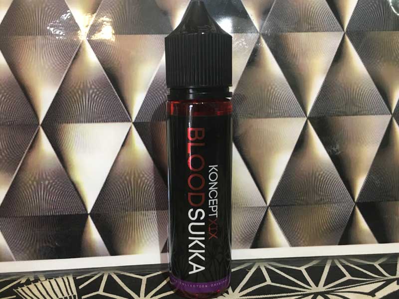 Vampire Vape E-Liquid KONCEPTXIX BLOOD SUKKA60ml �`�F���[x�x���[x���b�h�t���[�cx���[�J��x�A�j�X