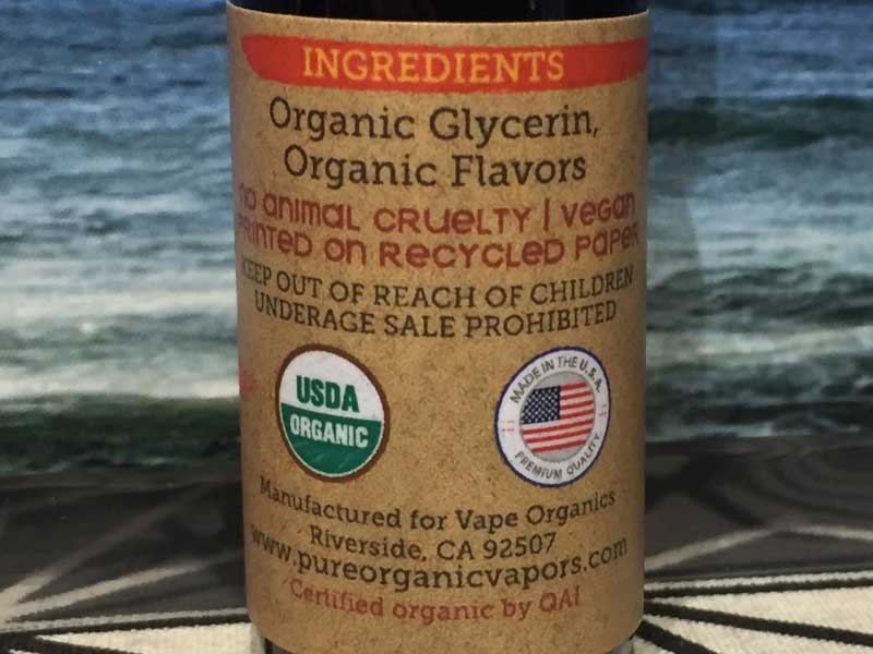 Pure Organic Vapors Mango Mystique14ml �@�s���A�I�[�K�j�b�N �x�C�p�[�}���S�[ �~�X�e�B�[�N