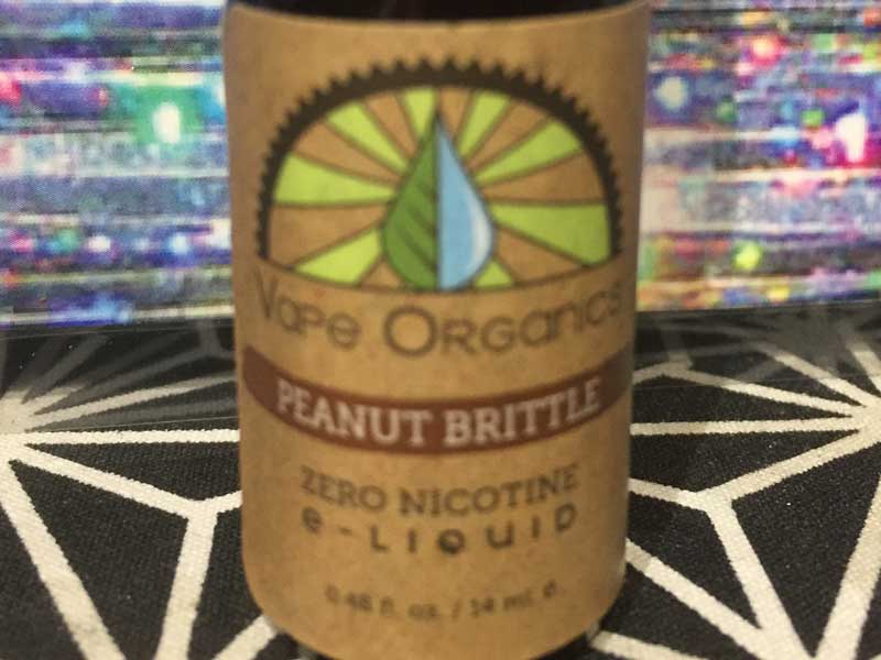 Pure Organic Vapors Peanut Brittle