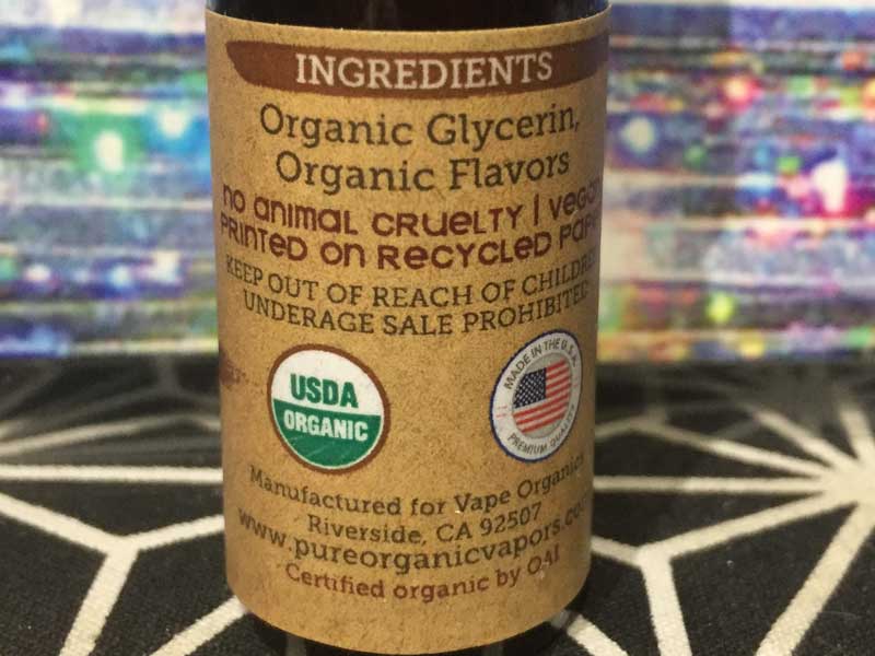 Pure Organic Vapors Melon Tea @sAI[KjbN xCp[eB[