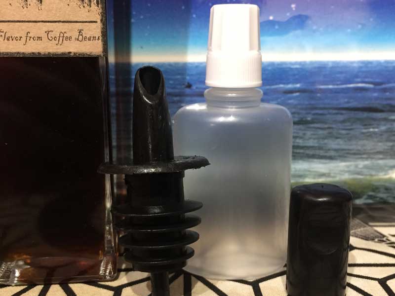 Vape Sick #5  �{���̃R�[�q�[�����璊�o������e��200ml�̃R�[�q�[���L�b�h�@�i���o�[�t�@�C�u