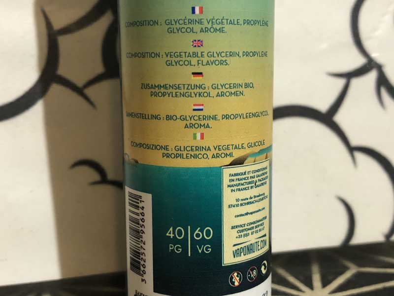 �t�����X��VAPONAUTE �o�|�m�[�g 50ml Vape E-Liquid �APURE MORNING�ANIGHT FLIGHT