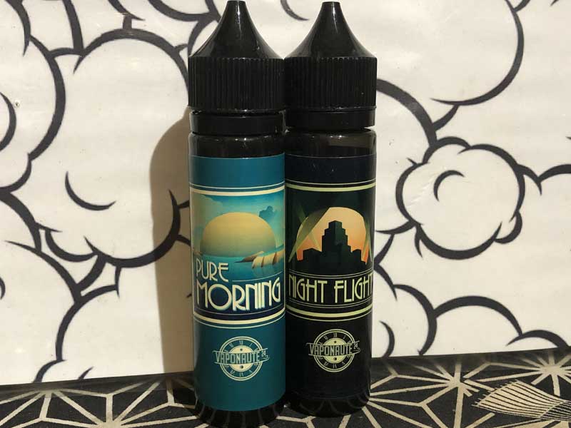 �t�����X��VAPONAUTE �o�|�m�[�g 50ml Vape E-Liquid �APURE MORNING�ANIGHT FLIGHT