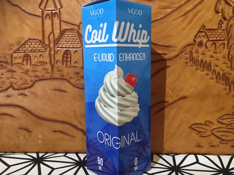 Vape Trick Team V GOD Coil Whip 60ml �R�C�� �z�C�b�v/�N���[�~�ȊÂ��̏o�����Ẵz�C�b�v�N���[��