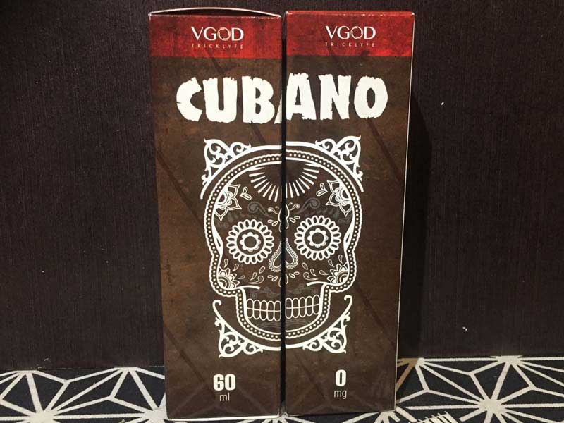 US-Liquid Vape Trick Team V GOD CUBANO �L���o�[�m �L���E�o�̗t���� ��e�ʃ��j�R�[���{�g�� 60ml