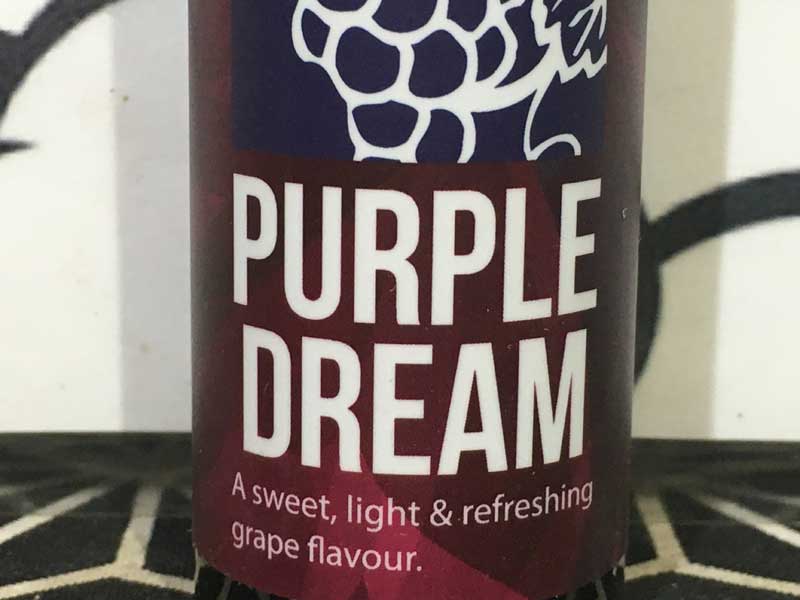 マレーシアリキッド WITCHCRAFT Brewing Co Dream Series PURPLE DREAM グレープメンソール